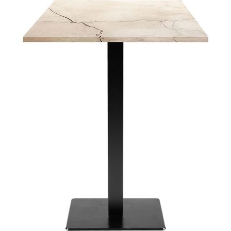 Mange-debout 60 x 60 cm - modèle Milan lune blanche