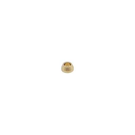 PrimaPlus Brass Compression Blanking Disc 8mm for Pipe Fittings (1/2)