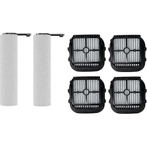 6-teiliges Set aus Bürstenwalze und Filter für JONR ED12 Pro Max Akku-Nass-/Trockensauger – Ersatzteile für Staubsaugerbürste und Filter (1/5)