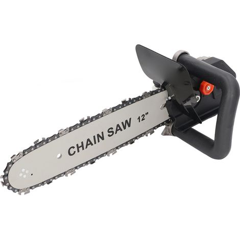 Support Universel pour Scie à Chaîne, Adaptateur de Tronçonnage pour Meuleuse Angulaire M10 M12 M14, Accessoire de Coupe du Bois (1/5)