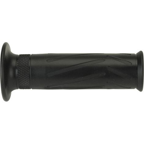 Paar schwarze Domino-Griff offene Spitze Typ Roller Yamaha (1/2)