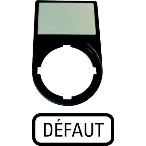 Support +étiquette DEFAUT EATON M22S-ST-F67