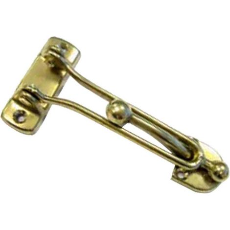 Gancio Sicurezza Ottone Lucido