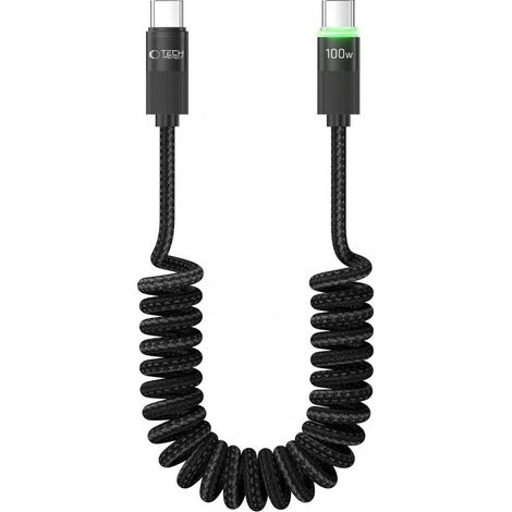 Tech-protect UB20T Ultraboost Typ-C-Kabel PD100W/5A 180CM schwarz (1/5)