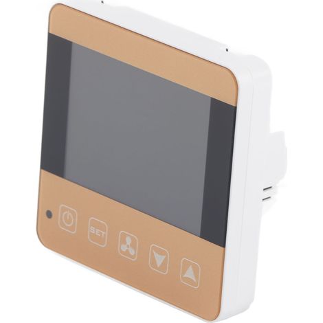 Thermostat numérique intelligent à écran LCD pour unité de ventilation-convecteur de climatiseur central (type standard) (1/5)