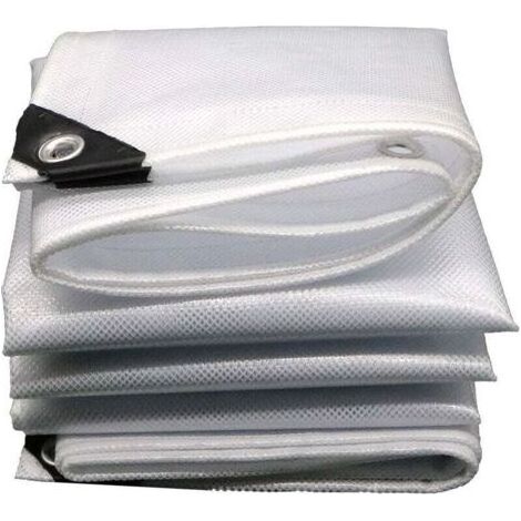 Bâches (Bricolage) - Bâche Armée De Protection 2x2m 230g/M² - Translucide / Transparente - Haute Résistance, Indéchirable Et Imperméable - Stabilisée Aux U.V - Bâche Armée Transparente 2 X 2m MINKUROW (1/5)