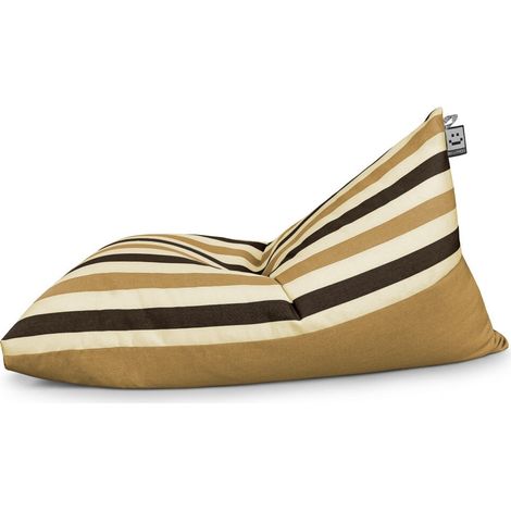 Pouf Pyramide Toldotex Moutarde pour Extérieur ou Intérieur XL Moutarde