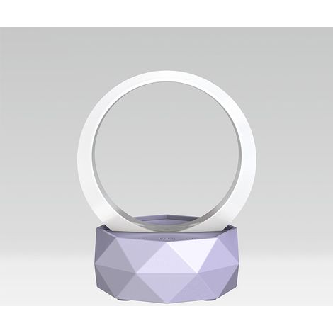 Lampe de Nuit Enceinte Bluetooth USB, Haut-parleur Subwoofer Créatif Multicolore pour Maison, Charge Rapide, Son Stéréo LED