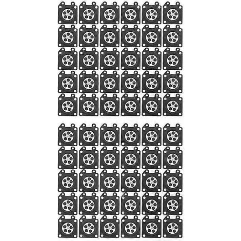 GTBL Lot de 60 membranes de carburateur pour tronçonneuses Zama 2500/3800/4500/5200/5800 (1/5)