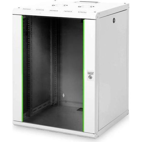 Digitus SoHo Line 16U 19” Wall Mounting Cabinet, Grigio, 36 kg, 600 x 780 x 560 mm, 16U (1/4)