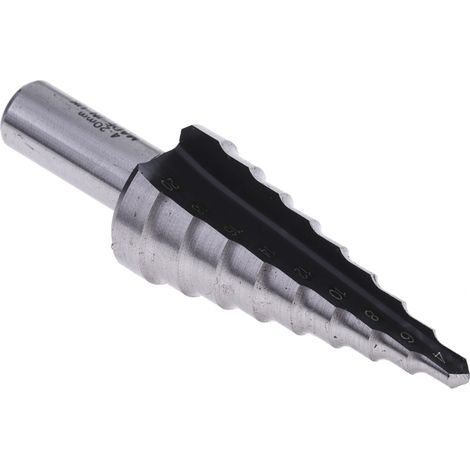 Foret étagé RS PRO 4mm 20mm, HSS ( Prix pour 1 )