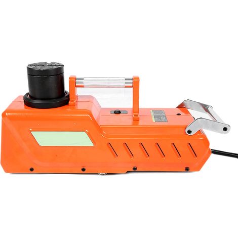 Cric hydraulique électrique 12 V CC 15 tonnes, orange, pour voiture, fourgonnette, camion, SUV, changement de pneu (1/5)