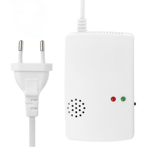 Detector de gas natural doméstico, detector de fugas de gas, alarma de cocina, sensor independiente de detección de gas combustible