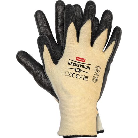 Arbeitshandschuhe Nitrilbeschichtung aus Stretch-Kevlar-Fasern Gr. 10