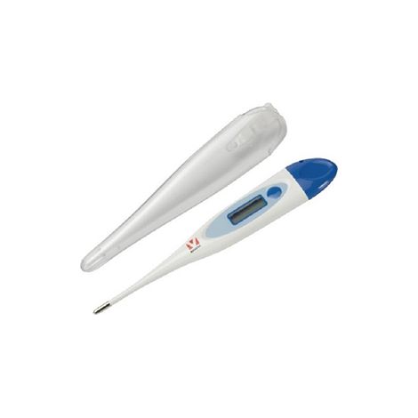 Termometro digitale Insprovet 18 cm, impermeabile all'acqua, include batteria a bottone, 32-43,9 еЎ C