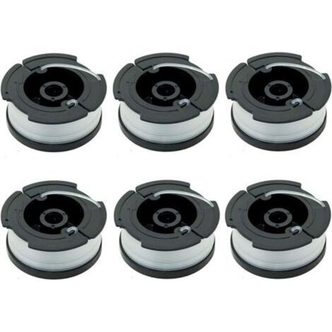 Lot de 6 bobines A6481 A6485 pour tondeuses Black Decker (1/5)