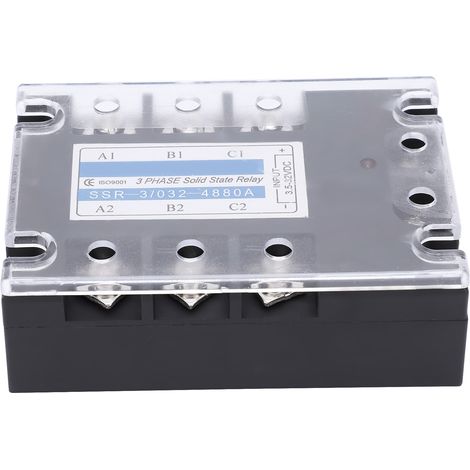 Relais statique triphasé SSR3/0324880A DCAC 480 V - Équipement de contrôle de distribution (1/5)
