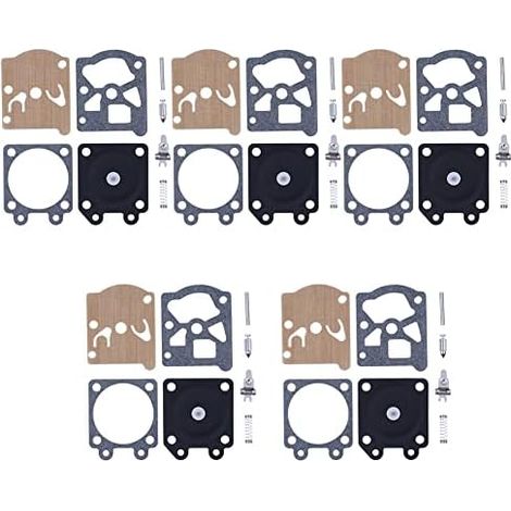 Kit di riparazione e ricostruzione del carburatore 5X per parti di motosega Stihl 021 023 025 Ms210 Ms230 Ms250, / (1/5)