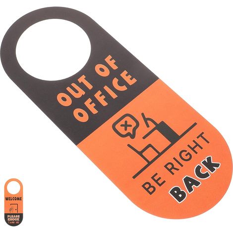 Panneau de Porte Panneau de Confidentialité Multifonction en Pvc Design Simple et Délicat pour Éviter Interruptions pour Bureau en Salle de Réunion (1/5)