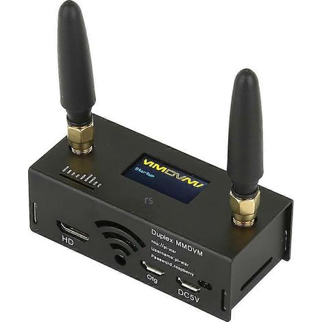 Modem vocal numérique Wi-Fi MMDVM duplex compatible DSTAR/P25/DMR pour Raspberry Pi 3/Zero W (1/5)