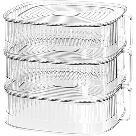Couvercle Alimentaire 3 Couches Anti-Poussière pour Restes et Légumes (1/5)