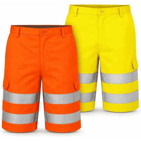 Bermuda Alta Visibilita Siggi Giallo L
