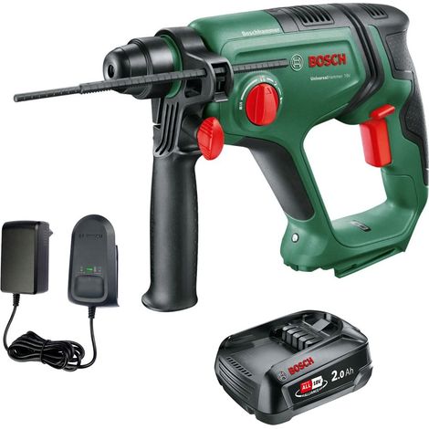 Bosch UniversalHammer 18V Cordless Rotary Hammer Drill 1 x 2.0Ah Battery Charger (1/5)