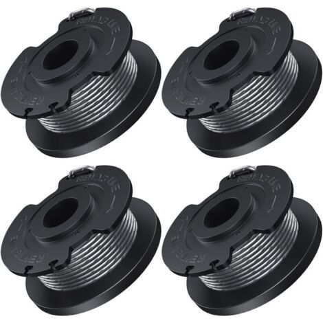 4 Stück Drahtspulen für Bosch Rasentrimmer, Ersatz-Nylondrahtspule für Bosch Trimmer F016800569 (5 m x Ø1,6 mm) (1/4)