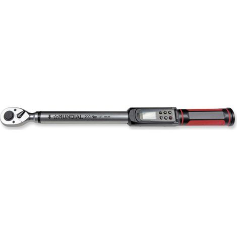 CHIAVE DINAMOMETRICA DIGTALE 1/2″ COPPIA 3-200Nm PRECISIONE ± 2% PRO MUNDIAL (1/2)