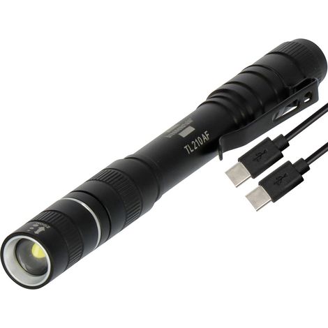 Brennenstuhl TL210 AF LED Taschenlampe mit USB-Schnittstelle akkubetrieben 200 lm 13 h