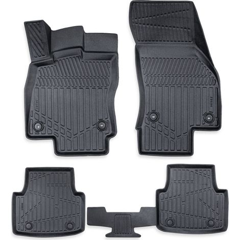 4-teiliges Set 3D-Gummifußmatten für den Fahrzeuginnenraum Erpassan - VW PASSAT (B8) 2015–2022