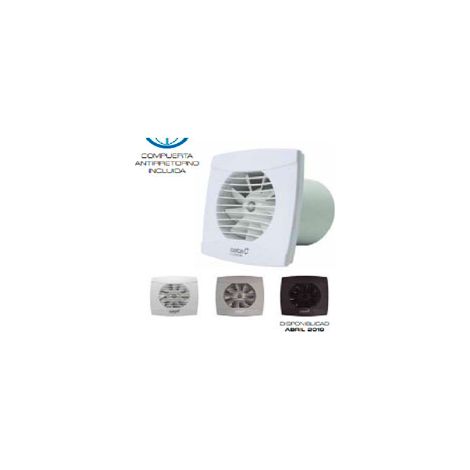 Ventilador cata uc-10 std extracción 110 m³/h silencioso
