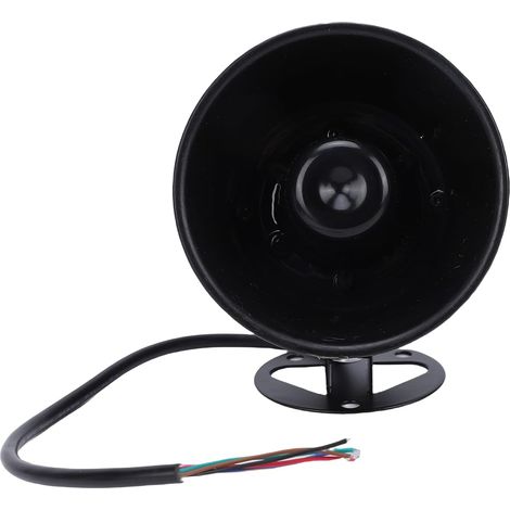 Haut-Parleur Mégaphone Compact - Klaxon de Sirène de Chariot élévateur à Volume élevé de 120 DB avec Lecture MP3, Commutation de Son USB et Prise en Charge de Tension Large DC10-36 V pour Les (1/5)