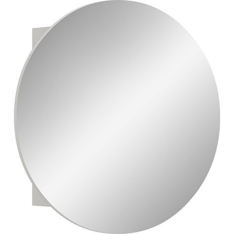 Riff Spiegelschrank Bad Ø70 cm 1 Tür weiß.