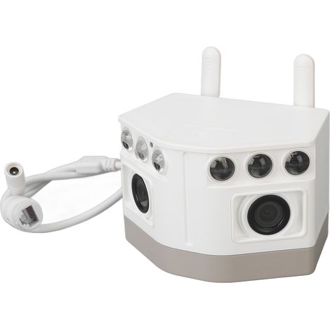 Überwachungskamera für den Innenbereich mit Nachtsicht, Bewegungserkennung, Zwei-Wege-Audio, 180°-Ultraweitwinkel, Alarm, 110–240 V, EU-Stecker für Zuhause (1/5)