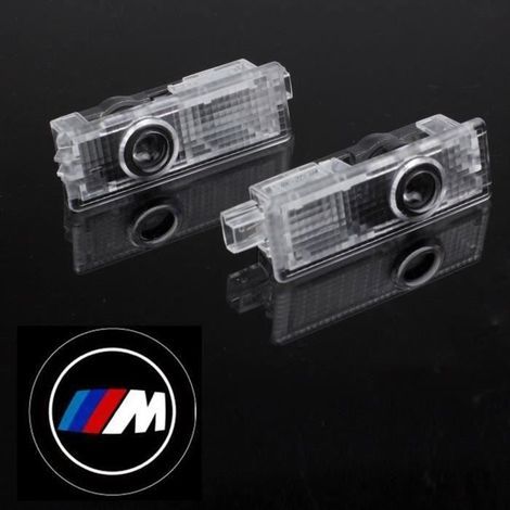 2 Pcs Voiture LED Porte Laser 3D Light Projector Light Shadow pour BMW M Power LOGO a050-Ywey (1/5)