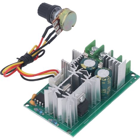 Contrôleur de vitesse pour moteur CC, régulateur de courant 20 A, module régulateur PWM haute puissance 12 V, 24 V, 36 V, 48 V (1/5)