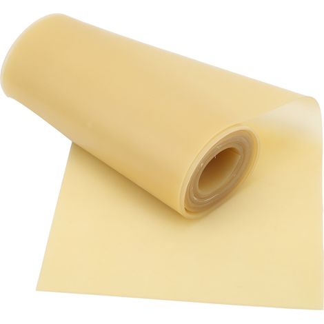 Bande élastique plate transparente unie de 1 mm x 2 m pour lance-pierres, résistante à l'usure et au gel