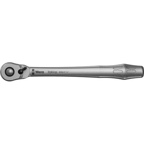 Wera Zyklop Metal 8004 C 05004064001 Cliquet réversible 1/2 (12.5 mm) 281 mm