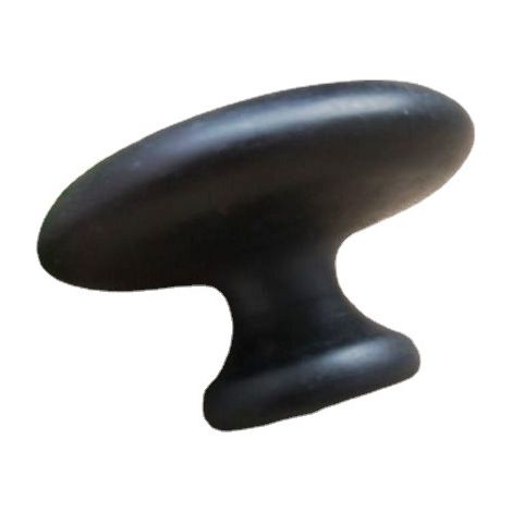 Lot de 2 pierres de massage en forme de champignon, en basalte de lave, pour massage et spa.-AquaForge