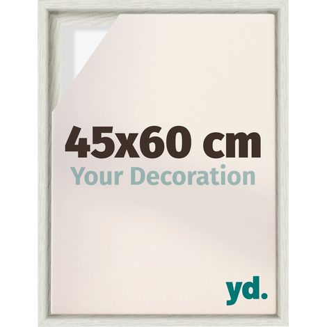 Your Decoration - Cadre flottant - Peinture À La Chaux - Cadre en caisse américaine pour toile sur chassis - MDF - Lyon (1/5)