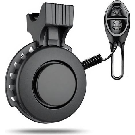 Klaxon électronique pour vélo électrique, sonnette de vélo 100-120 dB, étanche, 3 modes sonores, batterie rechargeable (1/5)