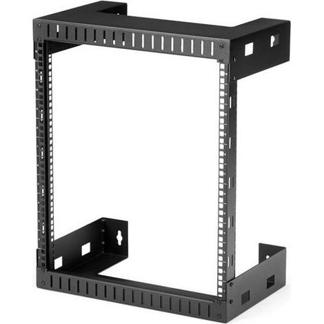 StarTech.com RK12WALLO étagère Rack monté sur le mur Noir