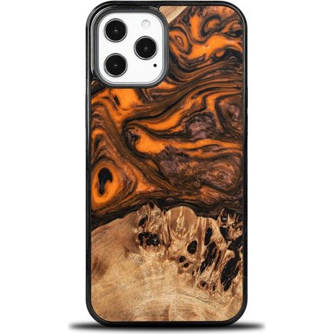 Custodia Bewood Unique per iPhone 12 Pro Max - Arancione (1/4)