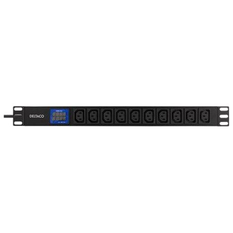 APC PowerWalker PDU LC-16A Nera 3500W 10 prese IEC C13