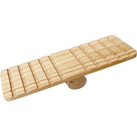 Hamac à mâcher en bois pour petit animal de compagnie, hamster, balançoire, pont, gymnastique, rongeurs, jouet pour cage (1/5)