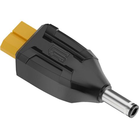 L'adaptateur compact à connecteur femelle XT60 est compatible avec diverses interfaces de sortie 5,5x2,1 mm/EC5/7,9x0,9 mm pour la charge des appareils électroniques. (1/5)