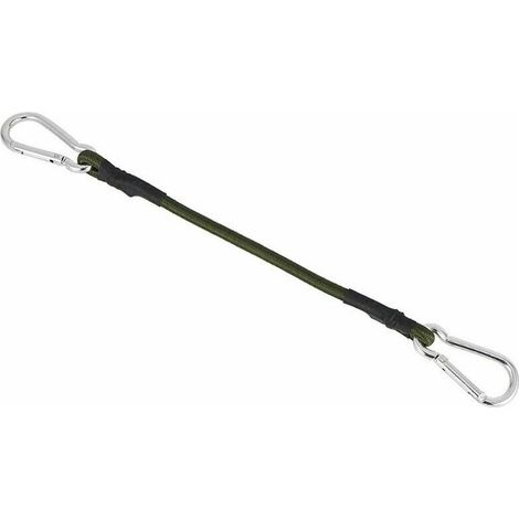 Kit de accesorios para toldo de 30 cm - Tensores elásticos - Negro - Protección solar - Fijaciones - Herramientas de montaje, Verde (1/5)