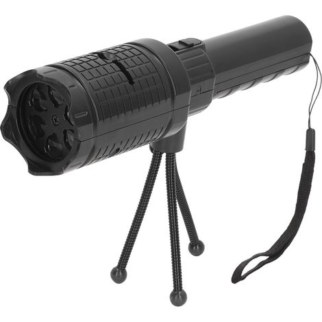 Lampe torche LED pour enfants, cadeau d'anniversaire ou de Noël, projecteur de motifs à 12 cartes, avec insertion de cartes et film d'ambiance. (1/5)
