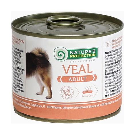 Natures Protection Dog Adult Vitello 200g